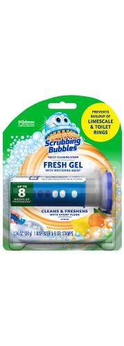 Scrubbing Bubbles Toilet Cleaning Stamps