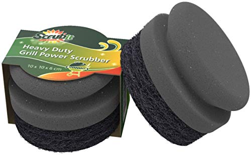 SCRUBIT Grill Cleaning Brush - Bristle Free BBQ Cleaner