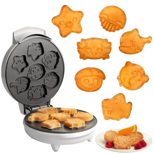  Unicorn Mini Pancake Pan - Make 7 Unique Flapjack Unicorns,  Nonstick Pan Cake Maker Griddle for Breakfast Fun & Easy Cleanup, Magical  Birthday Treat or Gift for Kids: Home & Kitchen