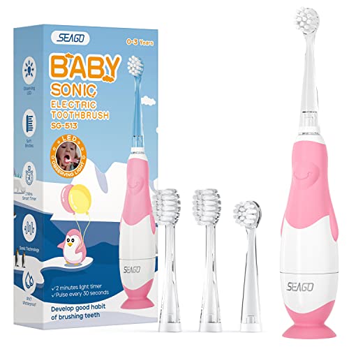 SEAGO Toddler Electric Toothbrush