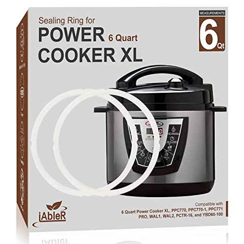 Zonefly Original 6Qt Power Cooker XL Replacement Inner Pot Stainless Steel  Compatible with 6 Quart Power Pressure Cooker PPC770 PPC771