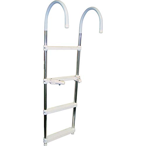 SeaSense Boat Ladder - Compact and Durable 4 Step Ladder