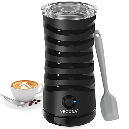 Secura Electric Milk Frother - 4-in-1 Foam Maker