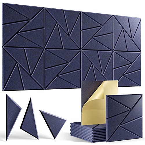 Self-Adhesive Acoustic Panels with Unique Pattern