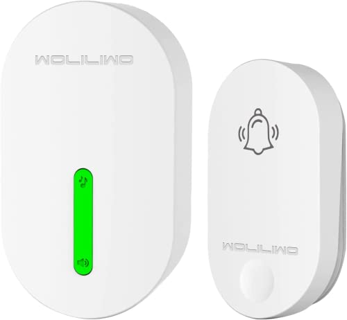 Self-Powered Waterproof Wireless Doorbell with Adjustable Melodies and Volume Levels