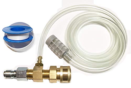 Sellerocity Kit: Pressure Washer Chemical Injector with Hose Filter