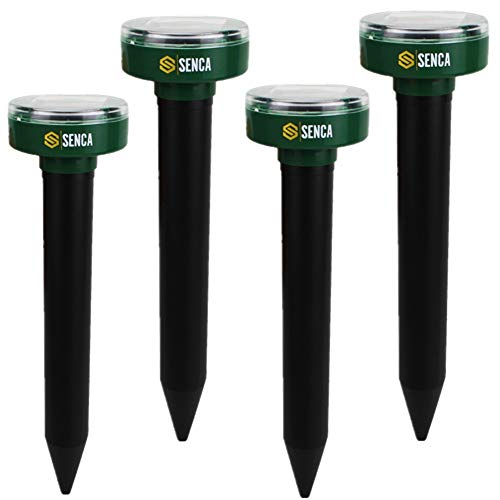 SENCA Solar Sonic Mole & Pest Repellent (4-Pack)