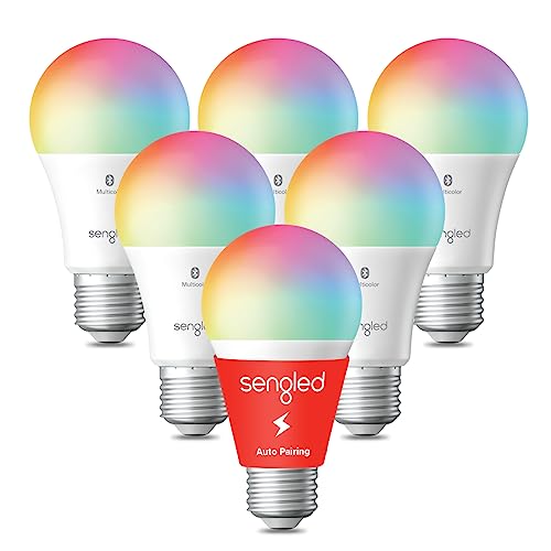 Sengled Alexa Color Changing Smart Light Bulbs, 6-Pack