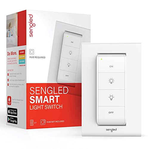 Sengled Light Compatible with Alexa and Google, Smart Switch for Smart Bulbs