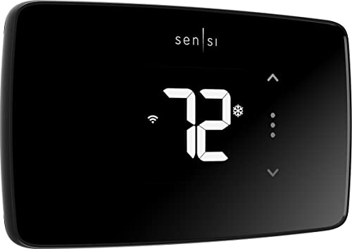 Sensi Lite Smart Thermostat, Data Privacy, Programmable, Wi-Fi, Mobile App, Easy DIY, Compatible with Alexa, Energy Star Certified, ST25, C-Wire Not Required on Most Systems