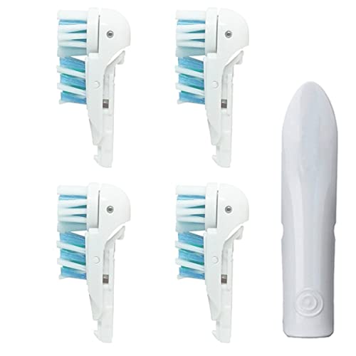 Sensitive Replacement Toothbrush Heads Compatible with Oral-B Cross Action Power