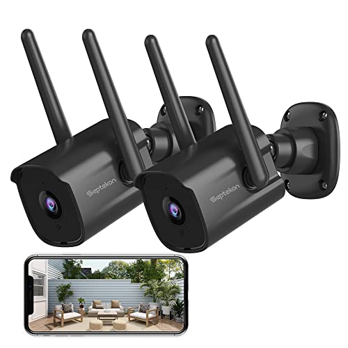 Septekon Outdoor Security Camera 2-Pack
