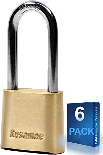 Sesamee Locks Combinated Long Shackle Padlock- K437 (6)