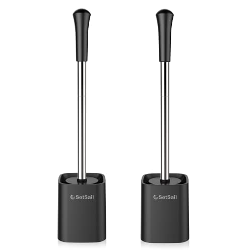 SetSail Compact Toilet Brushes with Holder