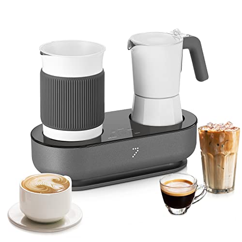Mixpresso Electric Milk Frother - Latte Art Steamer, Electric Cappuccino  Machine And Milk Warmer, Hot Foam Maker and Milk Warmer for Latte