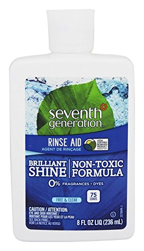 Seventh Gen Dishwasher Rinse Aid - 8 oz - 2 pk