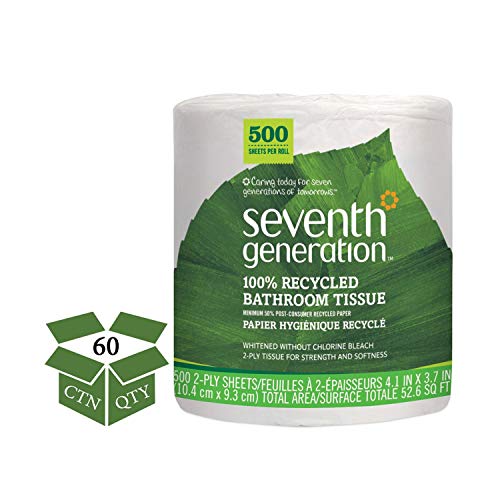 Seventh Generation 137038 Jumbo Roll Bathroom Tissue