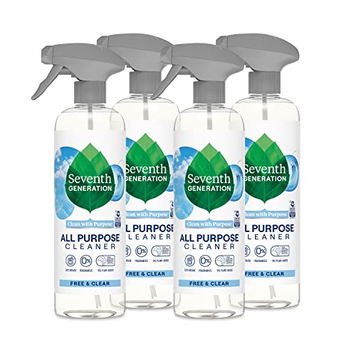 Seventh Generation Free & Clear All Purpose Cleaner 23 oz, 4-Pack