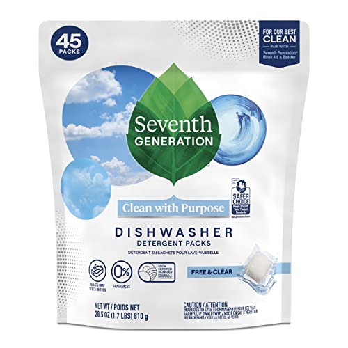 Seventh Generation Dishwasher Detergent Packs