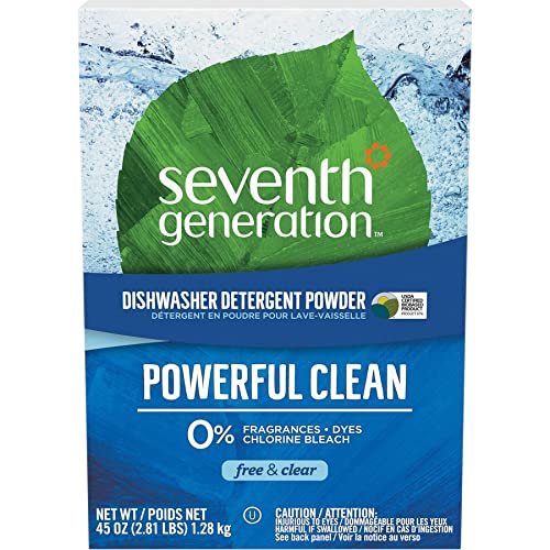Seventh Generation Dishwashing Powder, Free & Clear