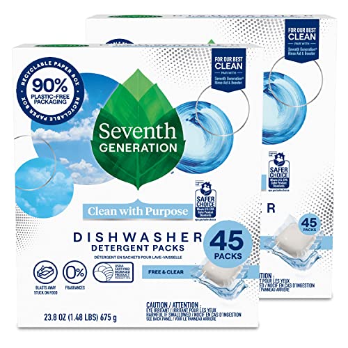 Seventh Generation Free & Clear Dishwasher Tabs