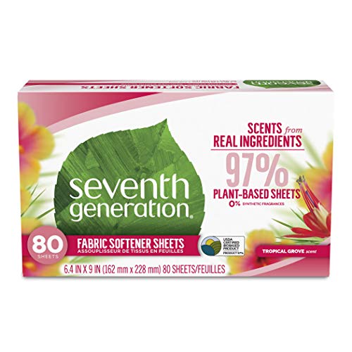 Seventh Generation Tropical Grove Dryer Sheets