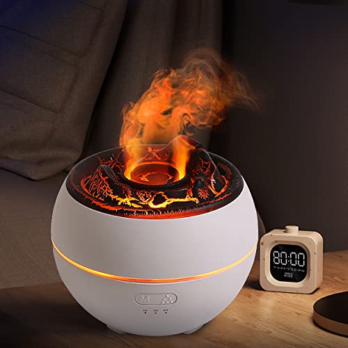 SEVEYEE 360ml Volcano Aromatherapy Diffuser: Large Room Essential Oil Diffuser