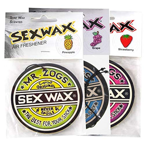 Sex Wax Air Freshener - 3 Pack (Mixed Scents)