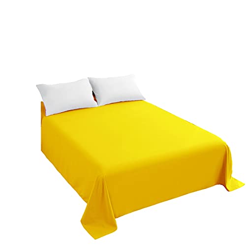 Sfoothome Solid Flat Sheet - Smooth Touch and Hotel Quality