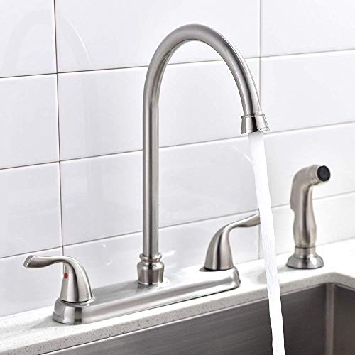 SHACO Stainless Steel Kitchen Faucet with Sprayer