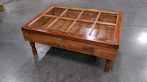 Shadow Box Coffee Table Cabinet