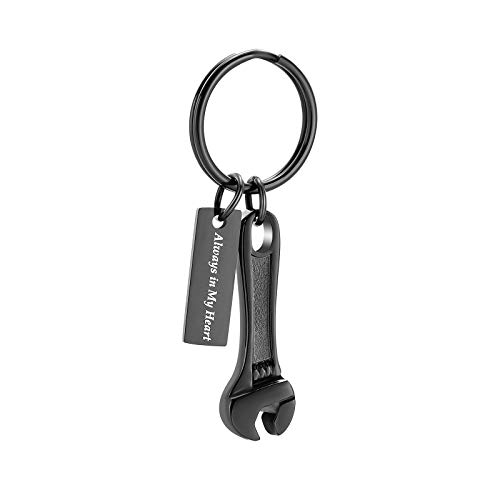 Human Ashes Memorial Wrench Urn Keychain by shajwo