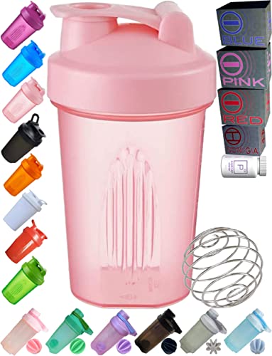 Compact and Convenient EBAT Shaker Bottle in Cute Pink