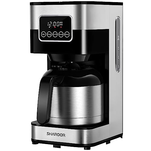 SHARDOR Programmable Coffee Maker with 10-Cup Thermal Carafe