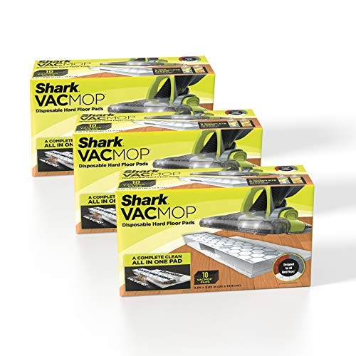 Shark VACMOP Disposable Hard Floor Vacuum and Mop Pad Refills