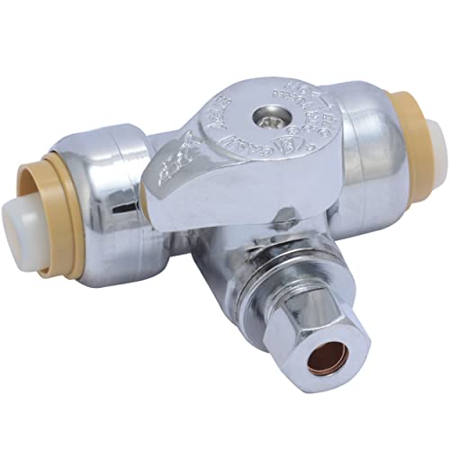 SharkBite Compression Tee Stop Valve