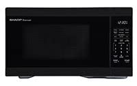 Sharp 1.1 Cu. Ft. Black Countertop Microwave Oven