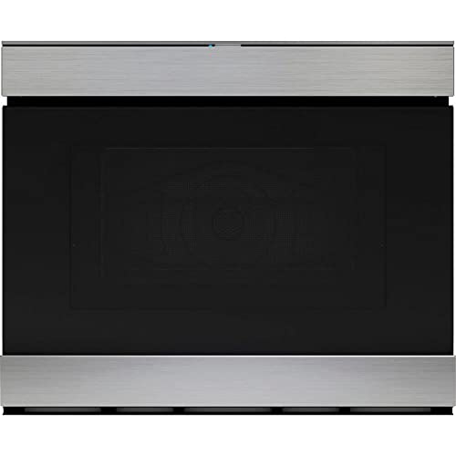 SHARP 24 in 1.2 cu. ft. Sharp IoT + Easy Wave Open, Stainless Steel Convection Microwave Drawer