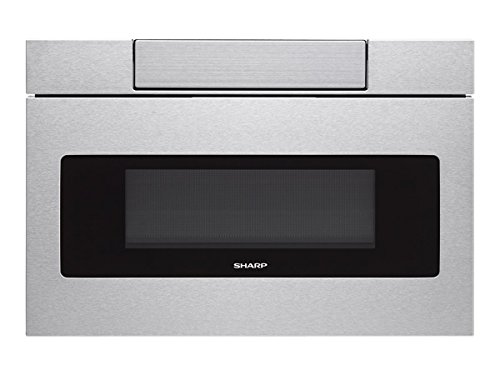 Sharp 24" Microwave Drawer in Black Stainless Steel