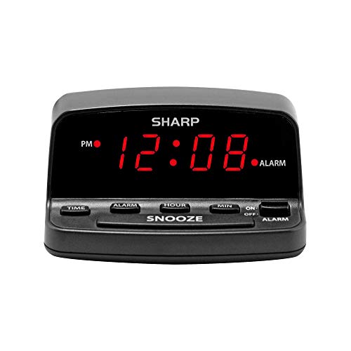 SHARP Keyboard Style Alarm Clock