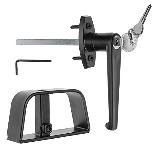 Shed Door Latch Lock Kit with 2 Keys