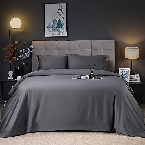 Shilucheng Cooling Bamboo Bed Sheets Set - Queen Size