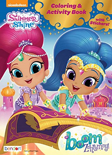 Shimmer and Shine Coloring and Activity Book