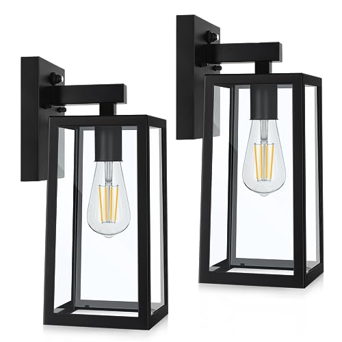 SHINE HAI Dusk to Dawn Outdoor Wall Lantern