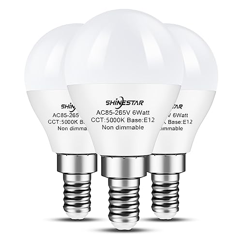 SHINESTAR 3-Pack Ceiling Fan Light Bulbs