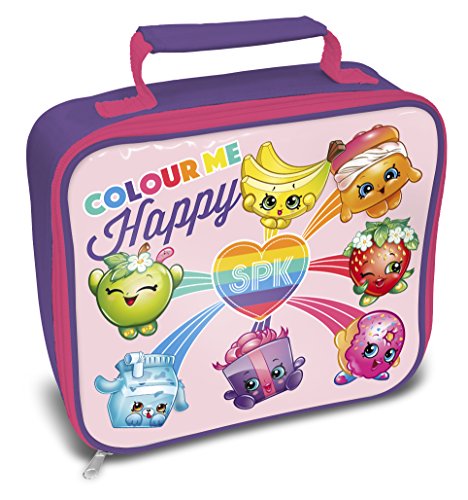 Shopkins Lunch Bag, Pink, Rectangle, 8 x 23 x 20 cm