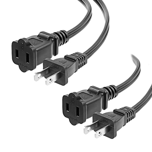 Short US AC Power Extension Cable Cord