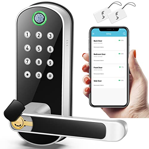 Sifely Smart Lock: Keyless Entry & Biometric Fingerprint Door Lock