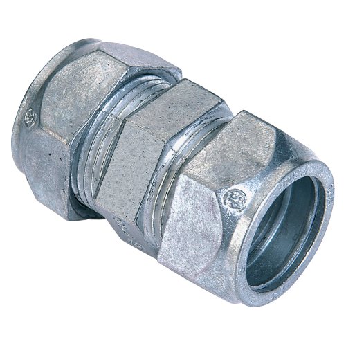 Sigma Engineered Solutions ProConnex 44260 EMT Compression Coupling 1/2-Inch Conduit Fitting, 5-Pack