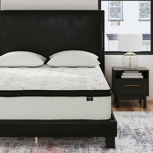 Signature Design by Ashley Queen Size Chime 12 Inch Hybrid Mattress